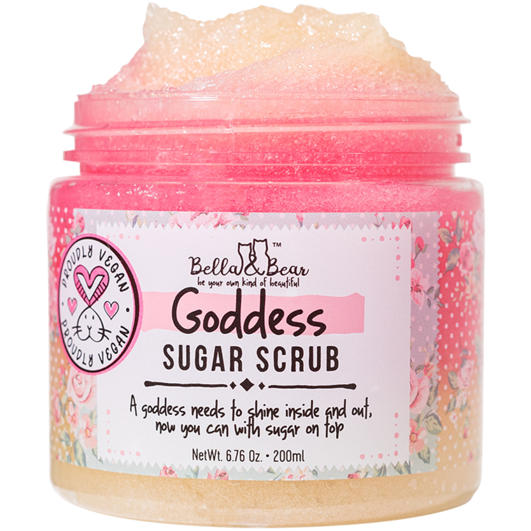 Bella & Bear Goddess Sugar Body Scrub 6.7oz