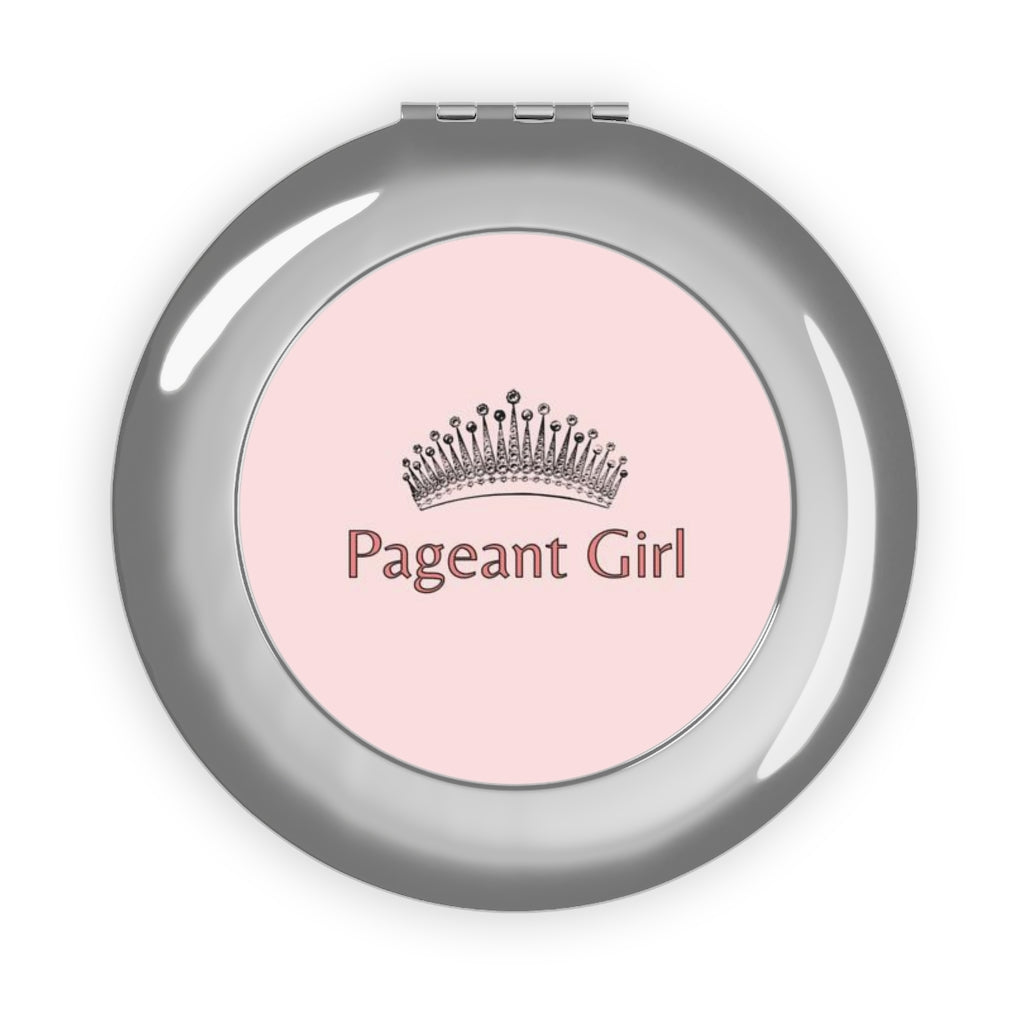 Pageant Girl Compact Travel Mirror